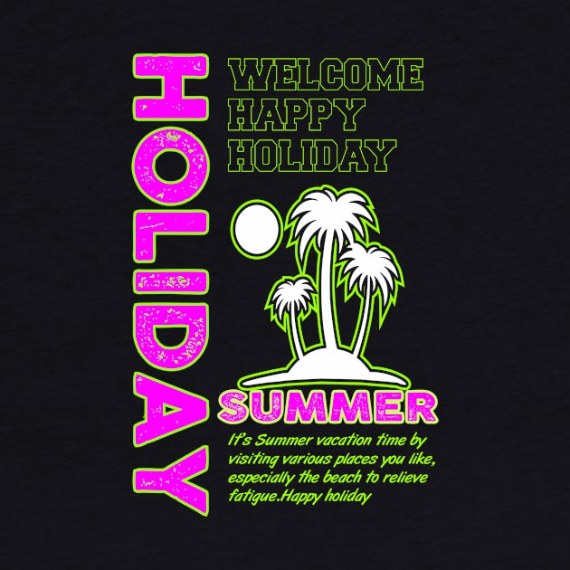 Happy summer holiday's by Rombenk art